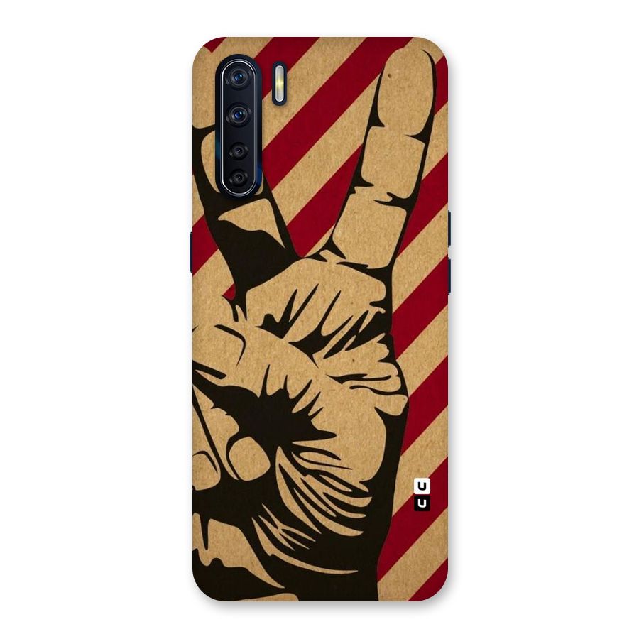 Peace Stripes Back Case for Oppo F15