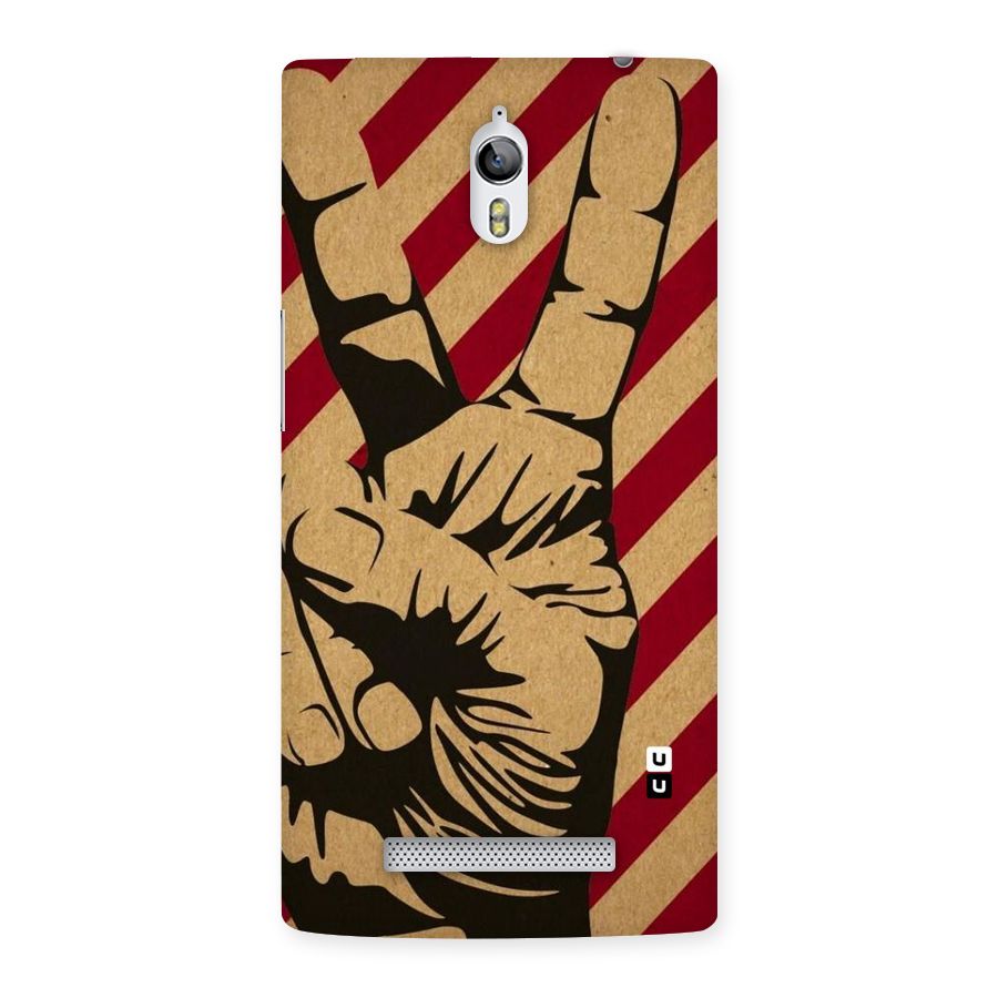 Peace Stripes Back Case for Oppo Find 7