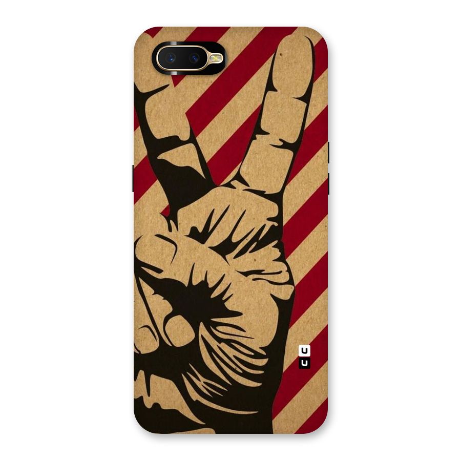 Peace Stripes Back Case for Oppo K1