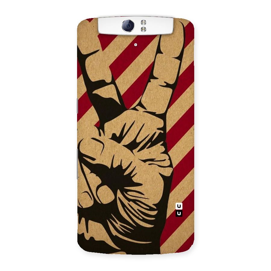 Peace Stripes Back Case for Oppo N1