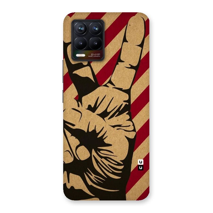 Peace Stripes Back Case for Realme 8