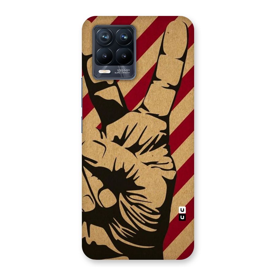 Peace Stripes Back Case for Realme 8 Pro