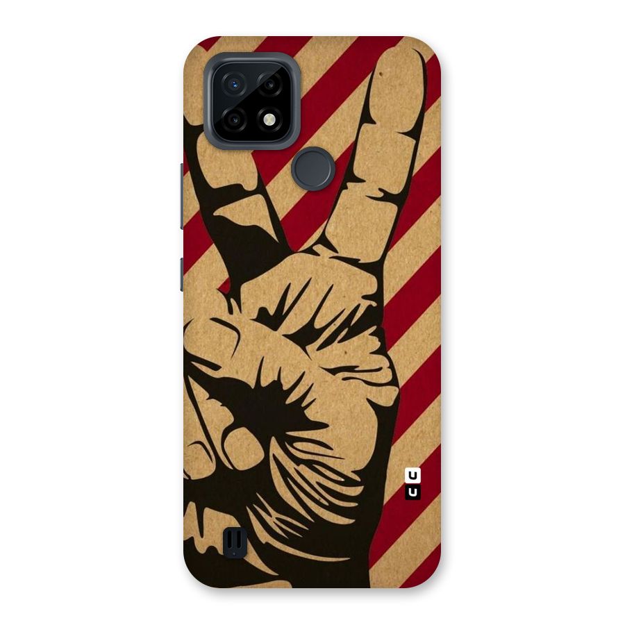 Peace Stripes Back Case for Realme C21