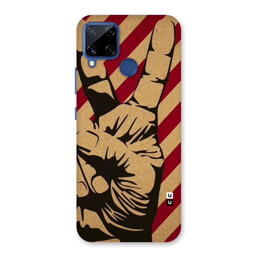Peace Stripes Back Case for Realme Narzo 30A