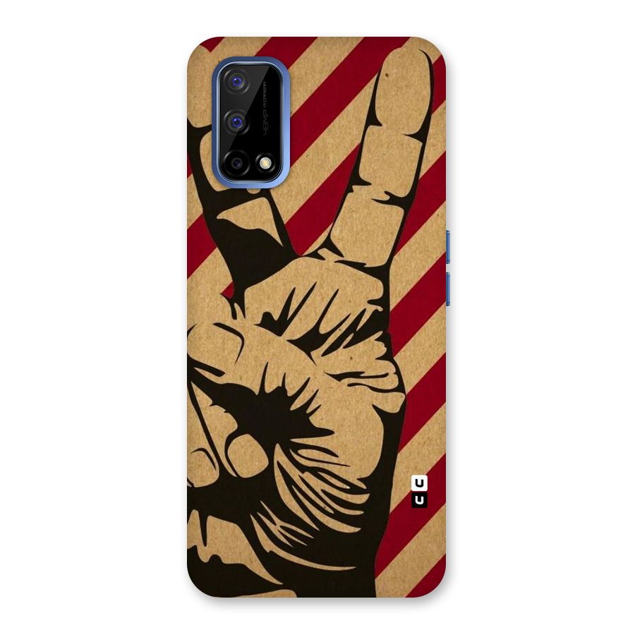 Peace Stripes Back Case for Realme Narzo 30 Pro