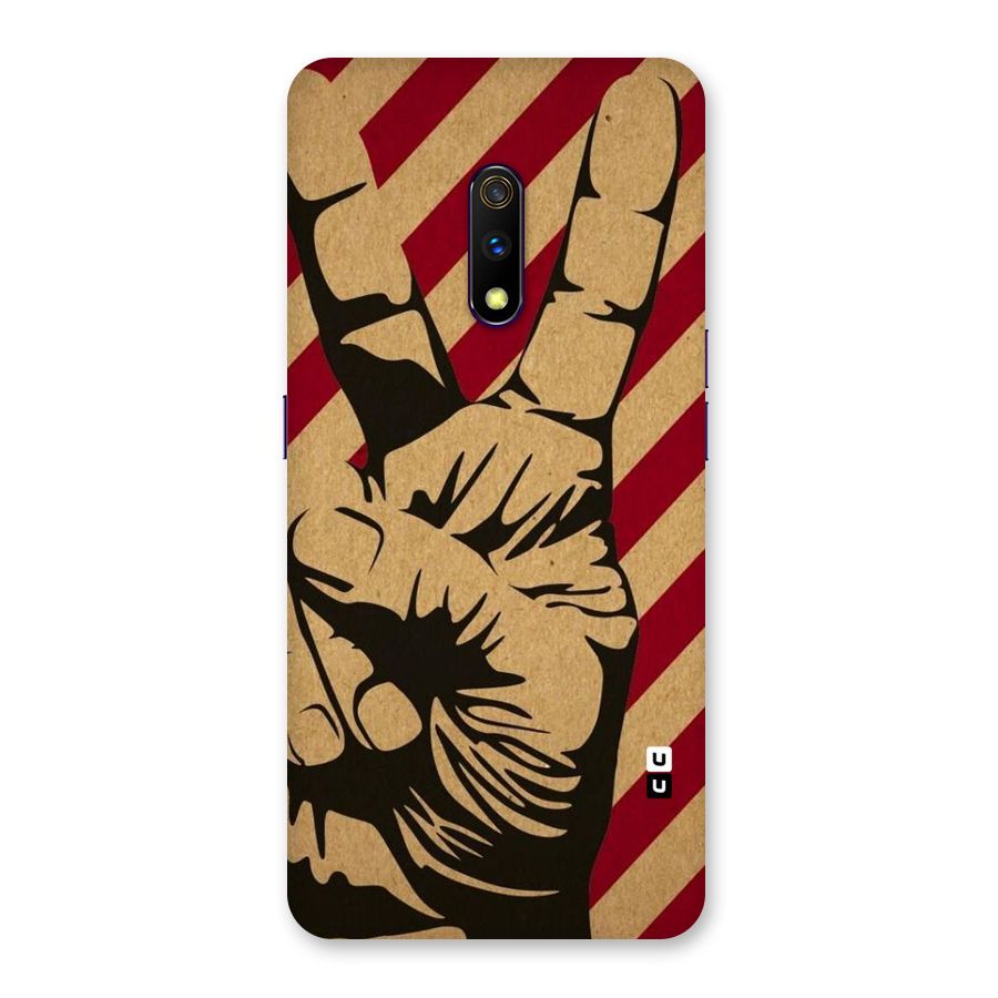 Peace Stripes Back Case for Realme X