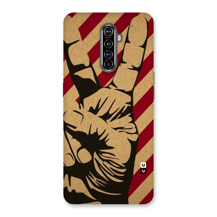 Peace Stripes Back Case for Realme X2 Pro
