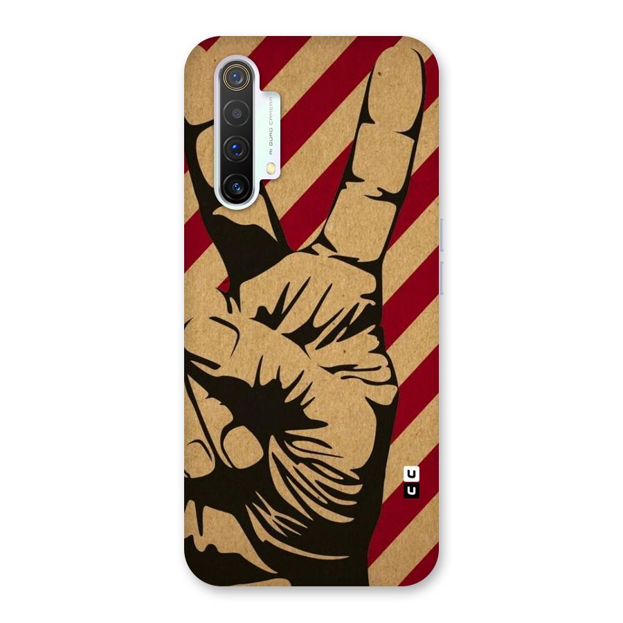 Peace Stripes Back Case for Realme X3 SuperZoom