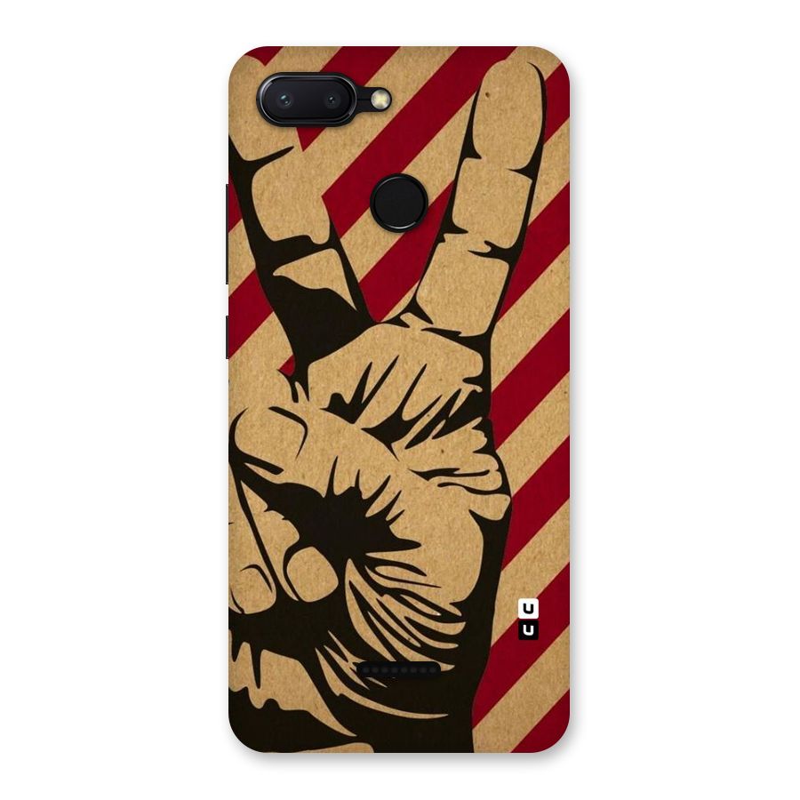 Peace Stripes Back Case for Redmi 6