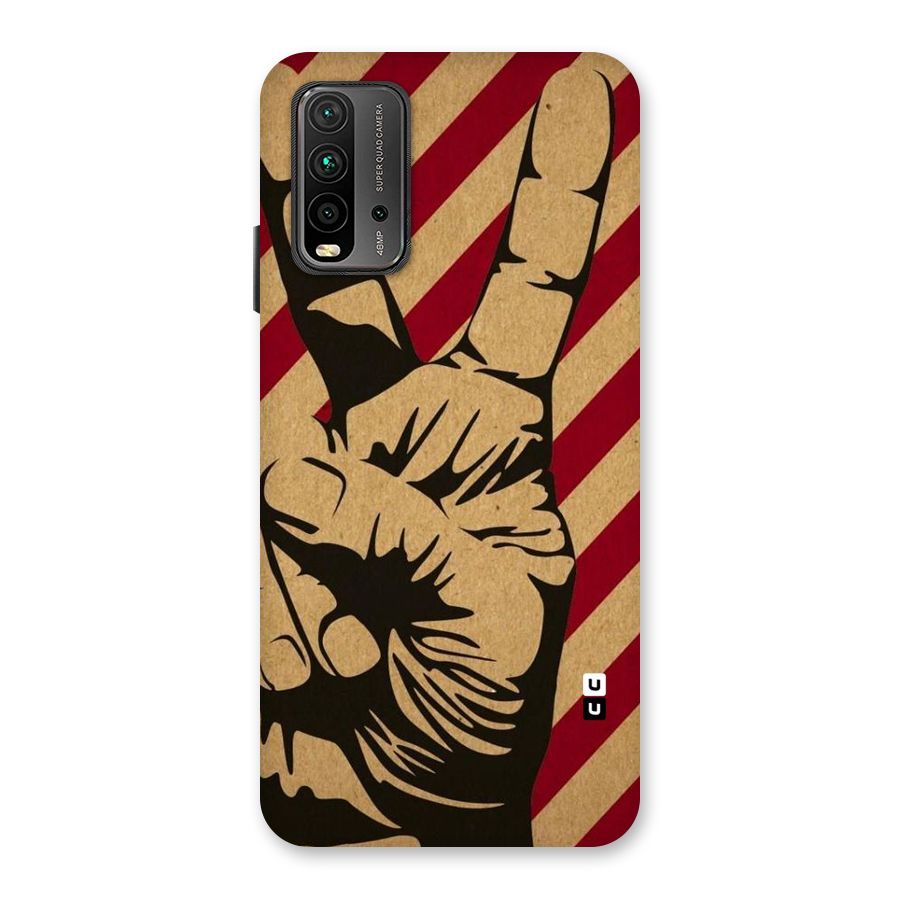 Peace Stripes Back Case for Redmi 9 Power