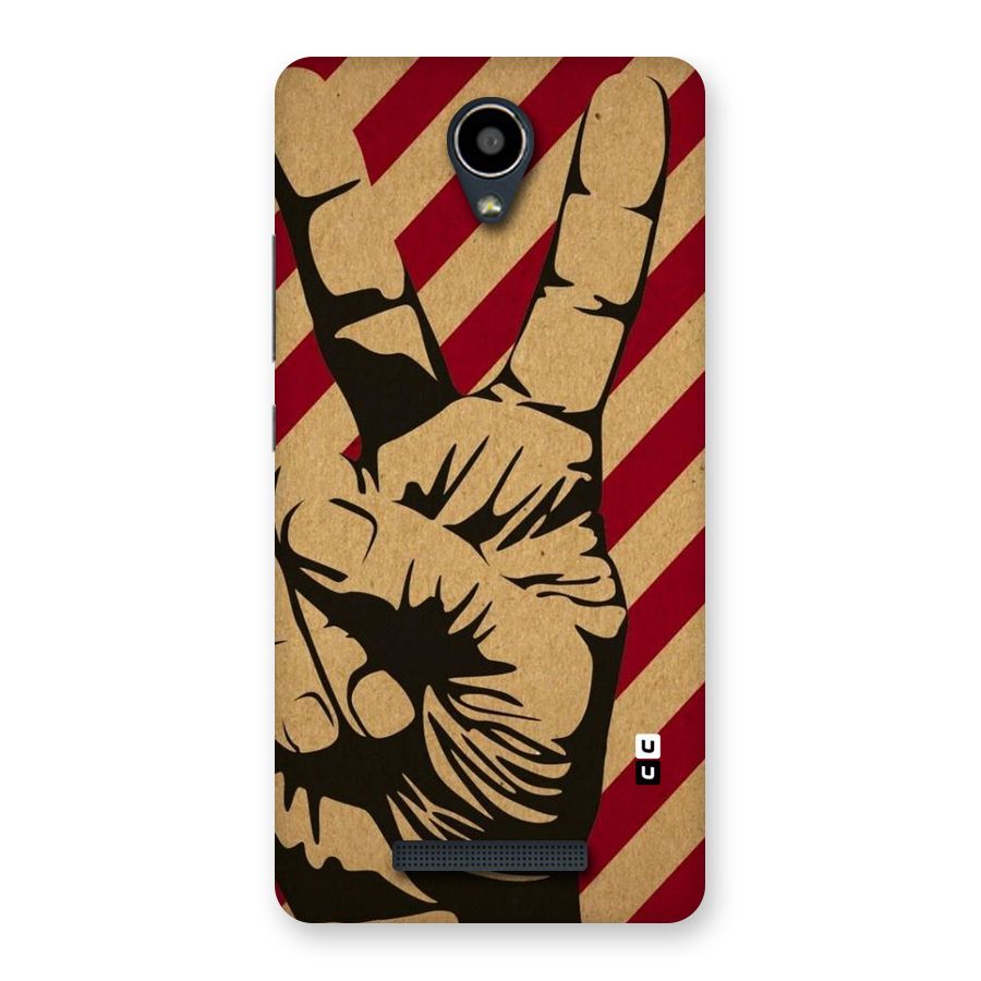 Peace Stripes Back Case for Redmi Note 2