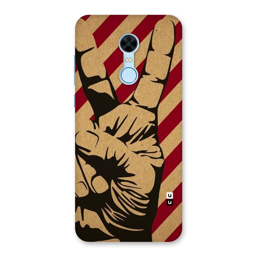 Peace Stripes Back Case for Redmi Note 5