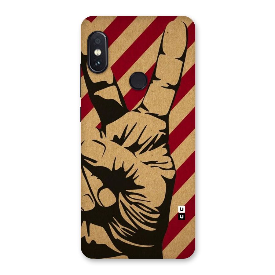 Peace Stripes Back Case for Redmi Note 5 Pro