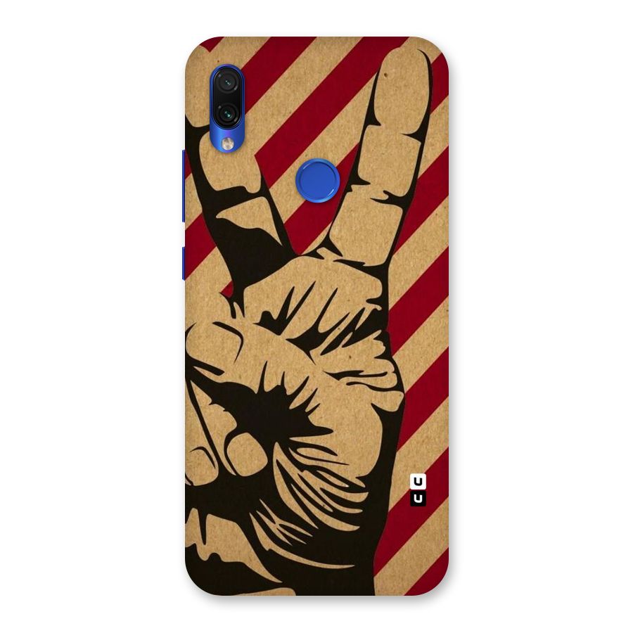 Peace Stripes Back Case for Redmi Note 7S