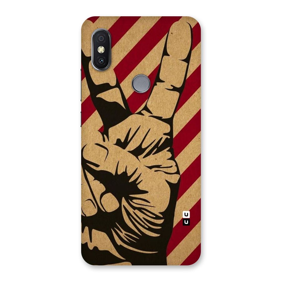 Peace Stripes Back Case for Redmi Y2