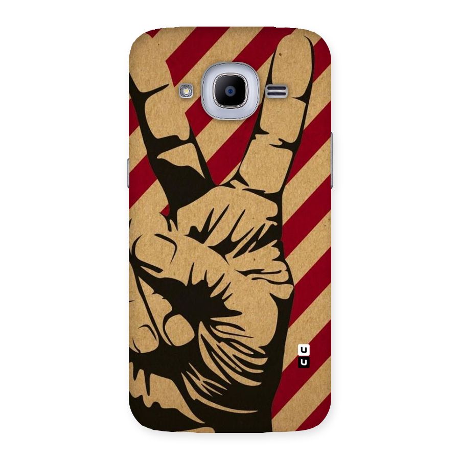 Peace Stripes Back Case for Samsung Galaxy J2 Pro
