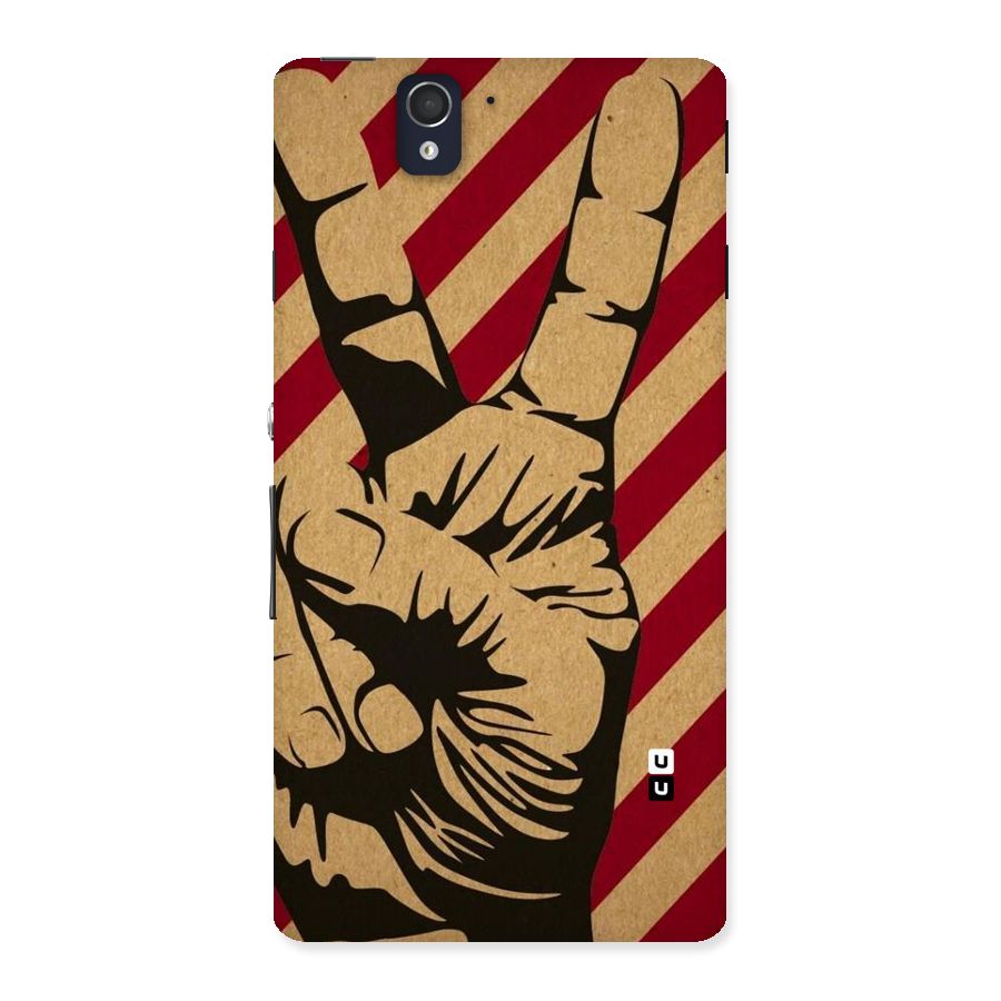 Peace Stripes Back Case for Sony Xperia Z