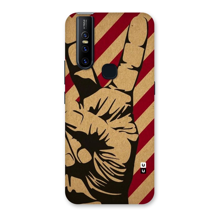Peace Stripes Back Case for Vivo V15