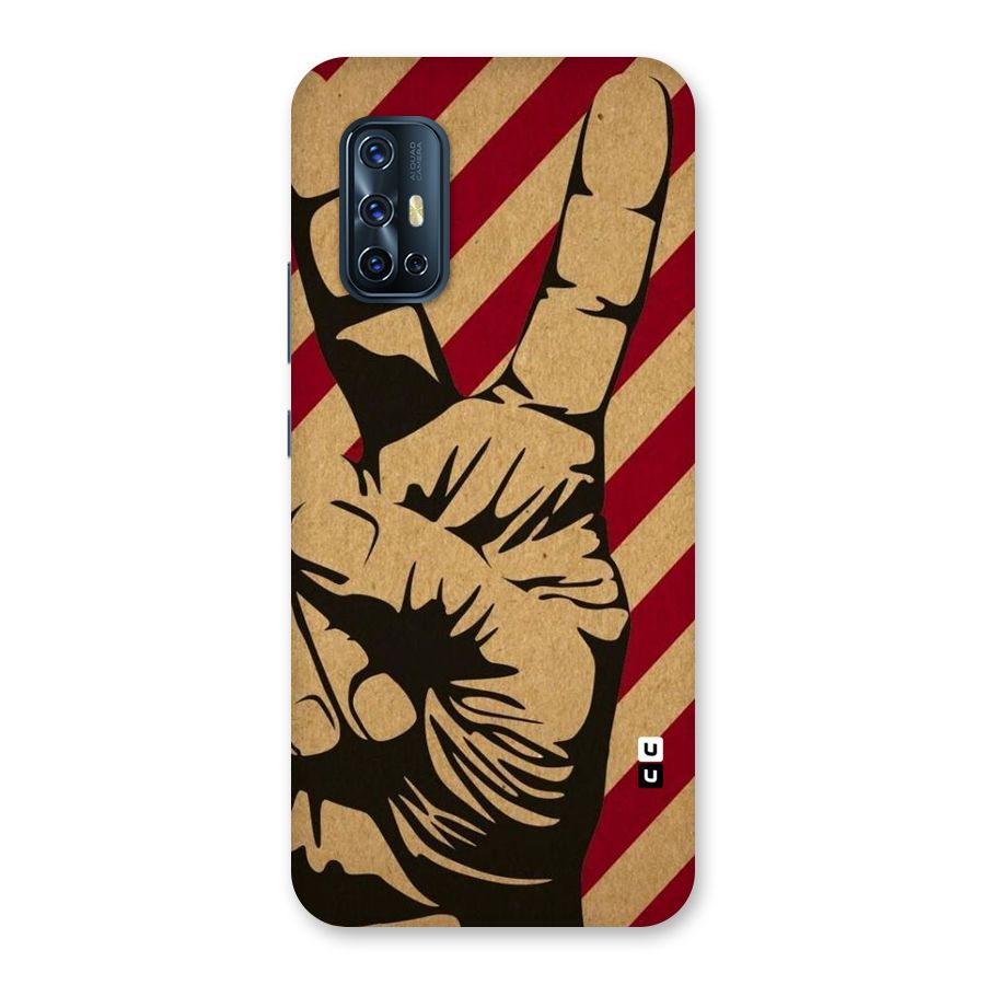 Peace Stripes Back Case for Vivo V17