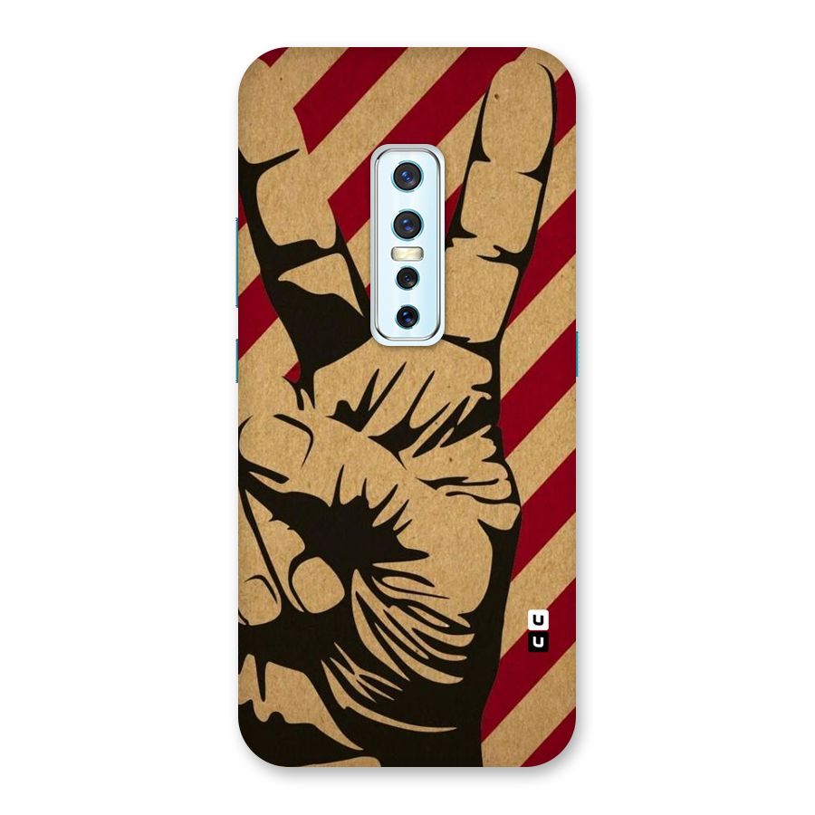 Peace Stripes Back Case for Vivo V17 Pro