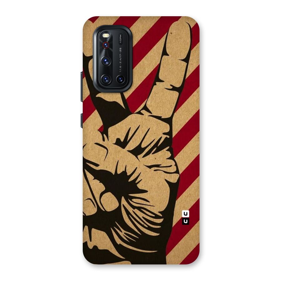 Peace Stripes Back Case for Vivo V19