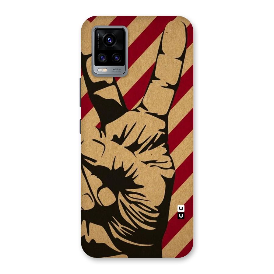 Peace Stripes Back Case for Vivo V20