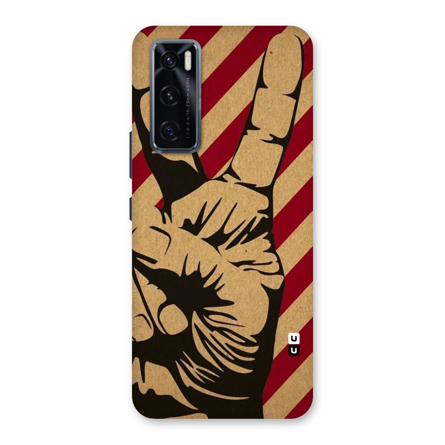 Peace Stripes Back Case for Vivo V20 SE