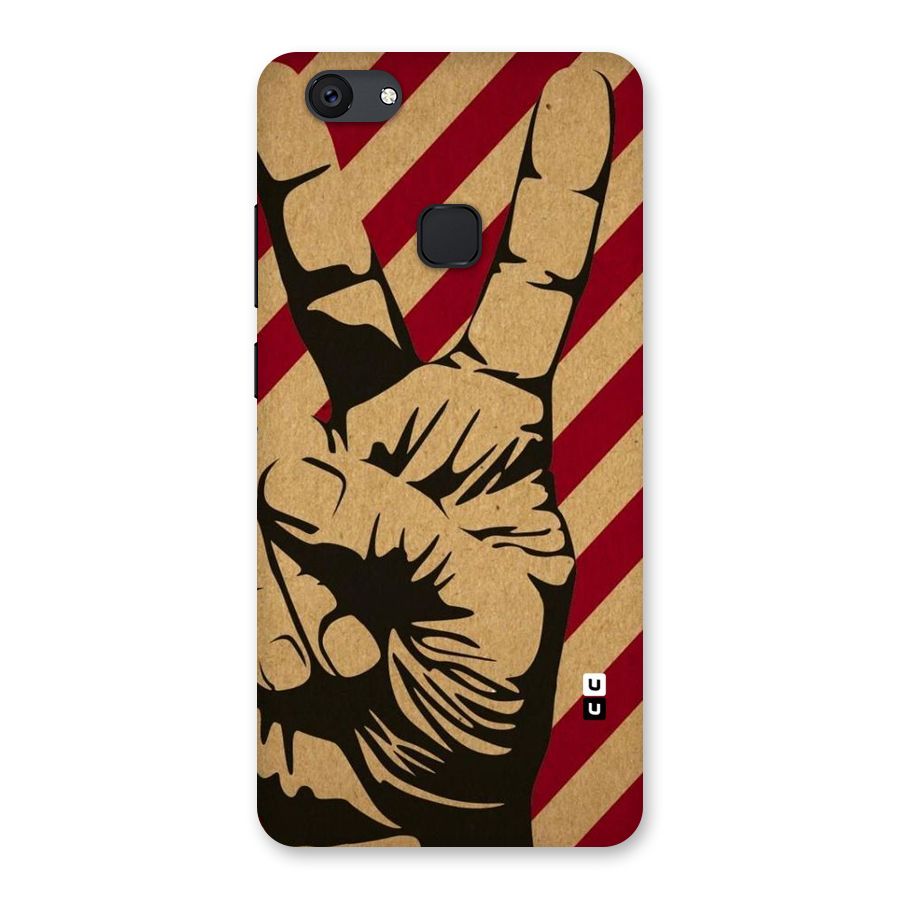 Peace Stripes Back Case for Vivo V7 Plus