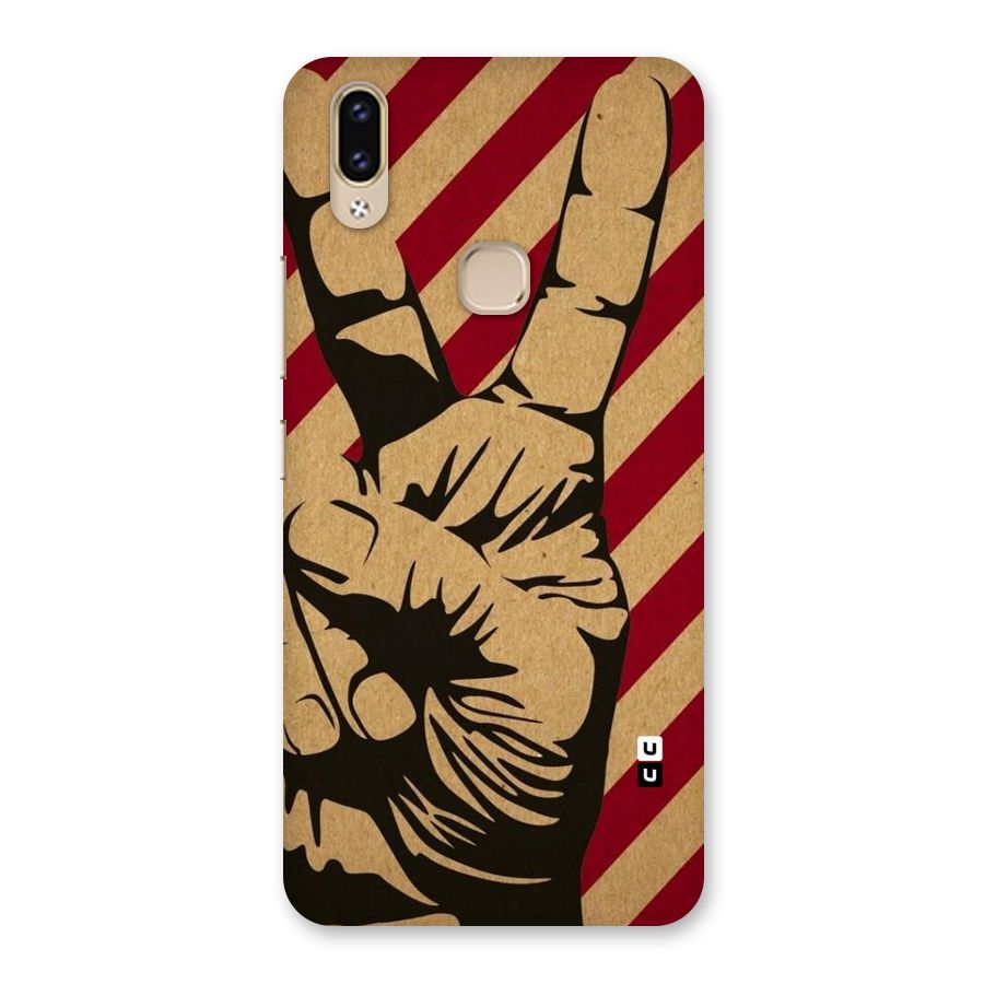 Peace Stripes Back Case for Vivo V9 Youth