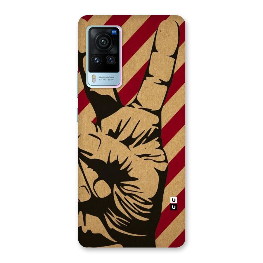 Peace Stripes Back Case for Vivo X60 Pro