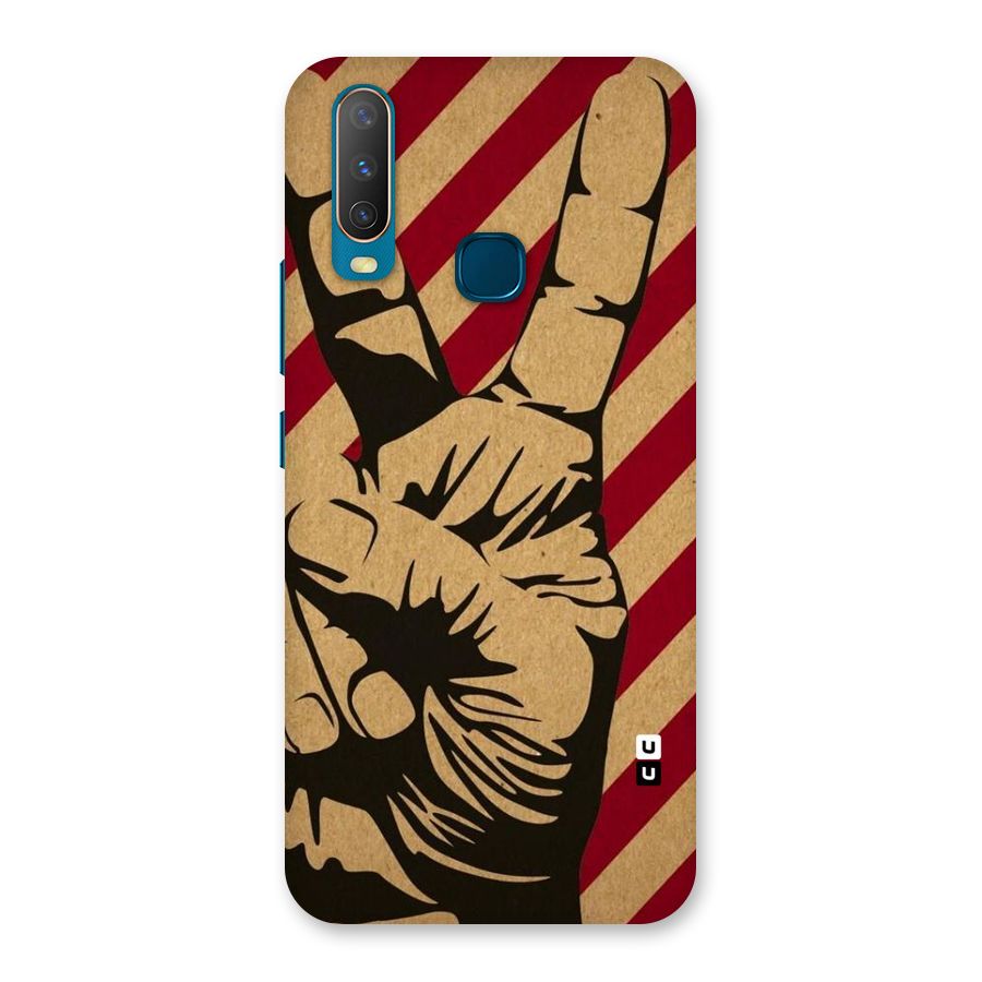 Peace Stripes Back Case for Vivo Y11
