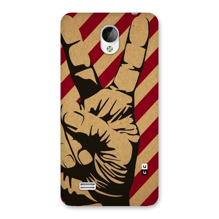 Peace Stripes Back Case for Vivo Y21