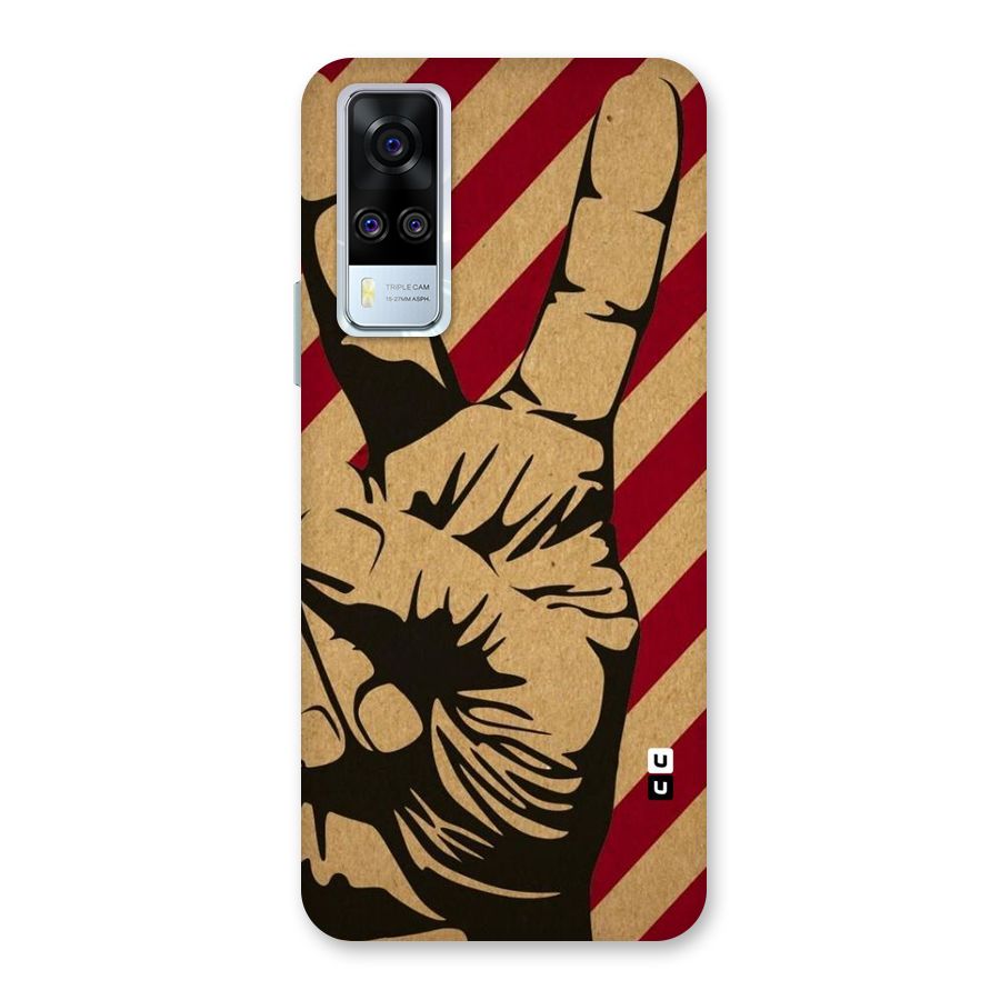 Peace Stripes Back Case for Vivo Y31
