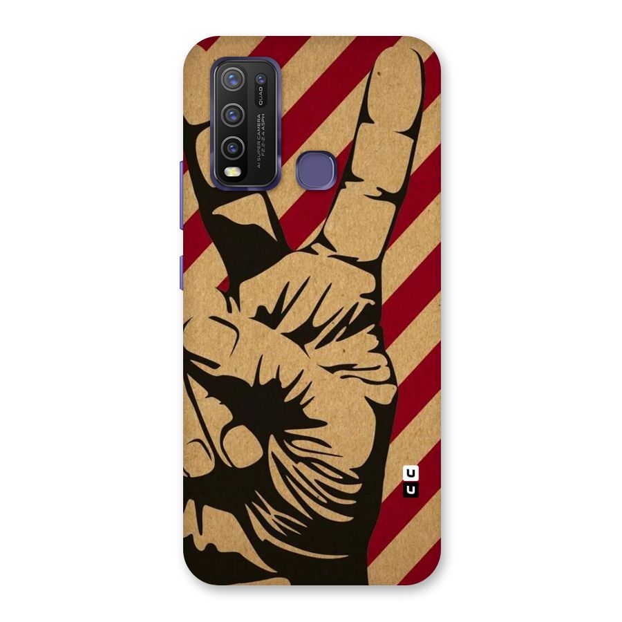 Peace Stripes Back Case for Vivo Y50