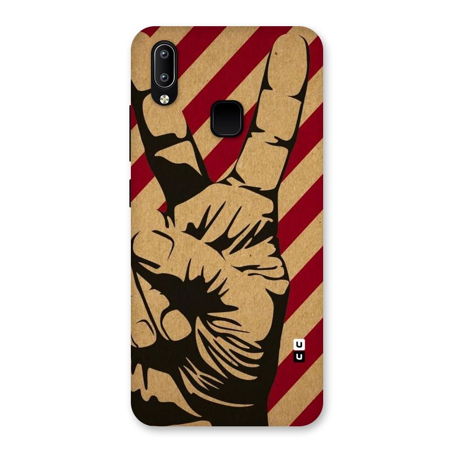 Peace Stripes Back Case for Vivo Y93