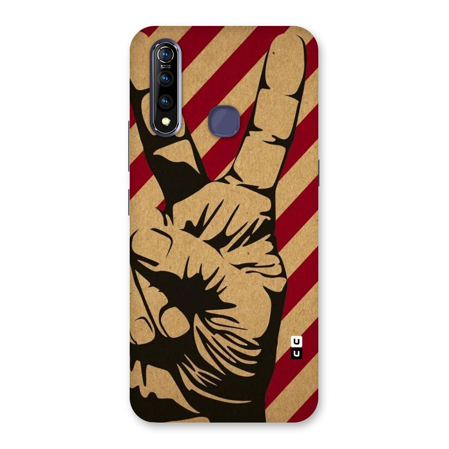 Peace Stripes Back Case for Vivo Z1 Pro