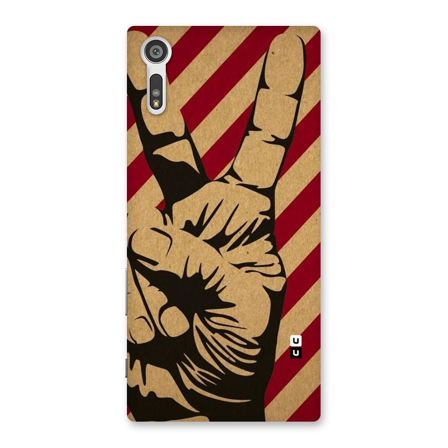 Peace Stripes Back Case for Xperia XZ