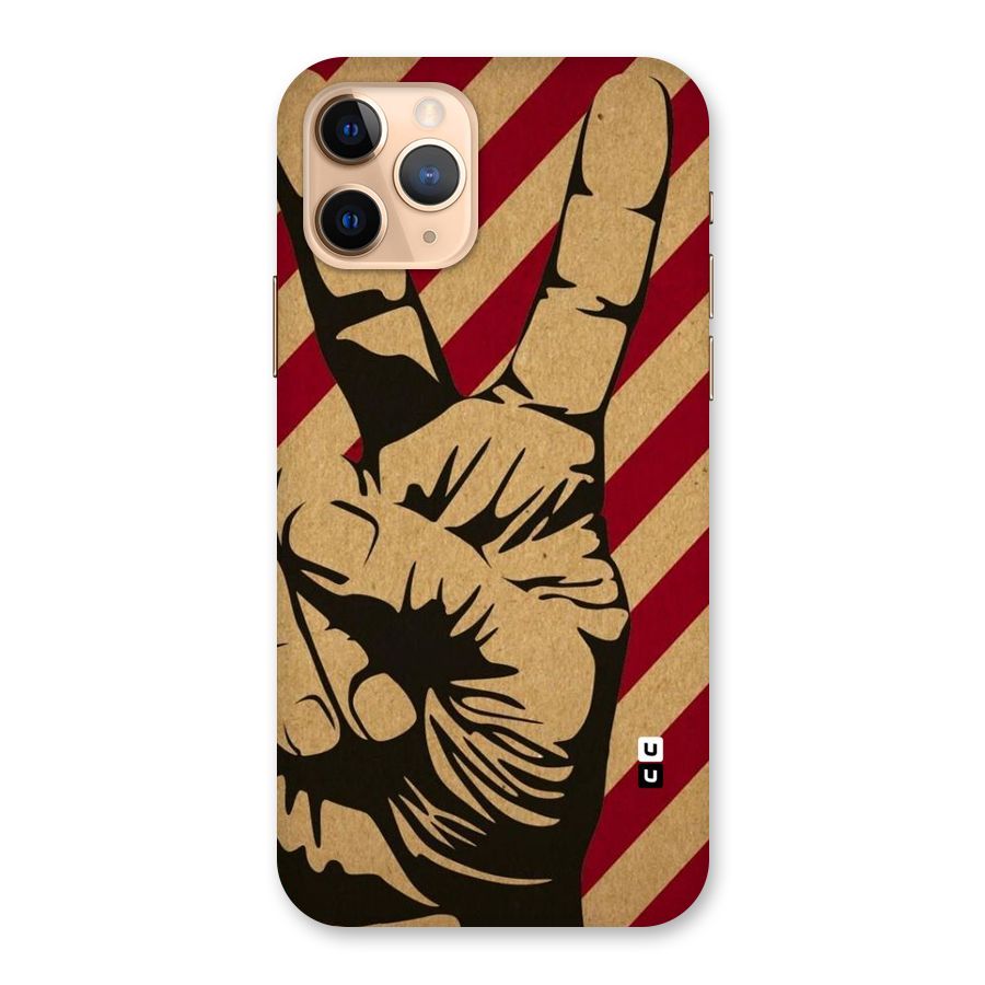 Peace Stripes Back Case for iPhone 11 Pro