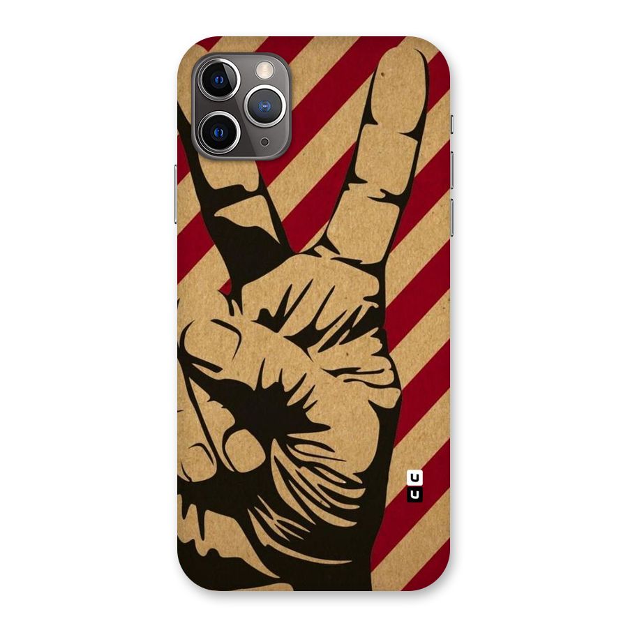 Peace Stripes Back Case for iPhone 11 Pro Max