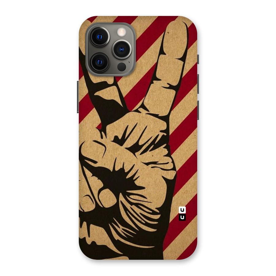 Peace Stripes Back Case for iPhone 12 Pro Max