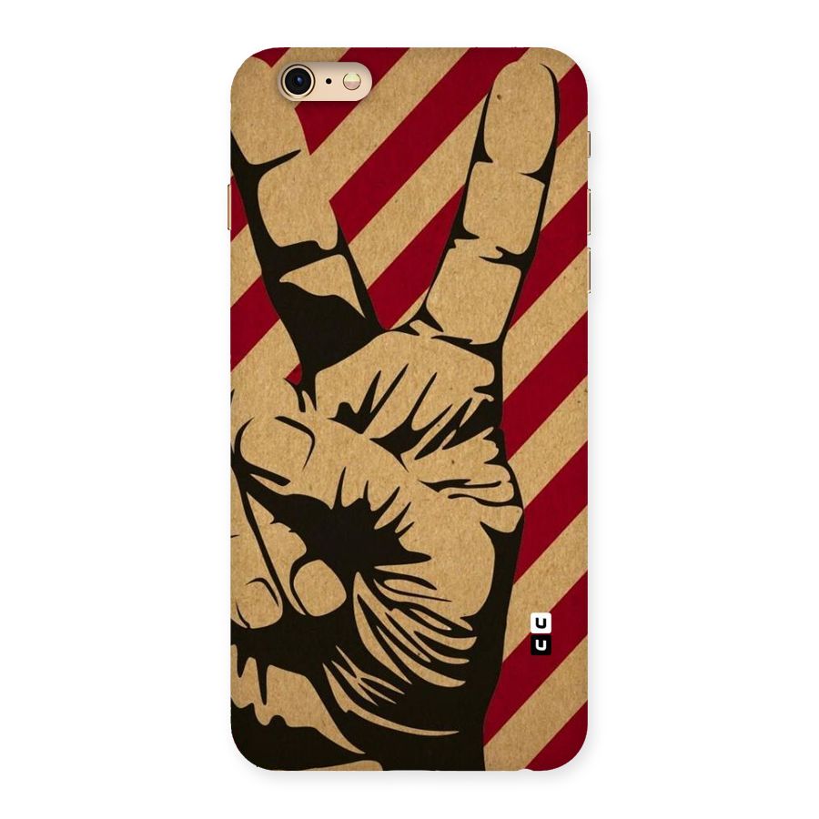 Peace Stripes Back Case for iPhone 6 Plus 6S Plus