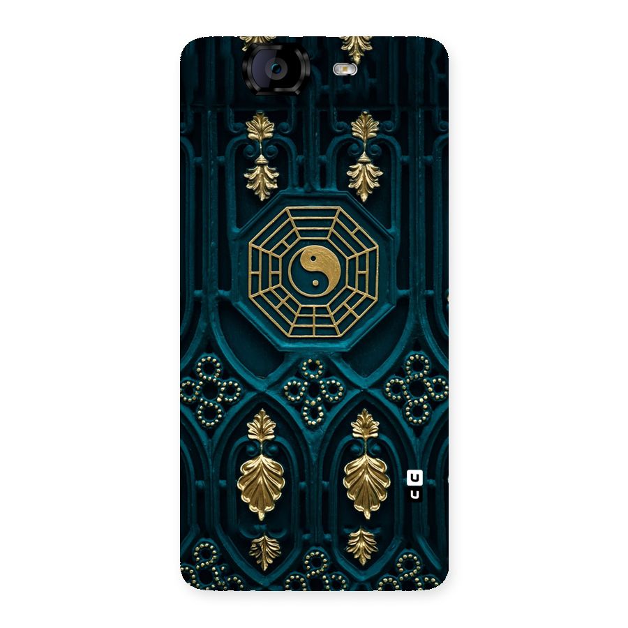 Peace Web Design Back Case for Canvas Knight A350