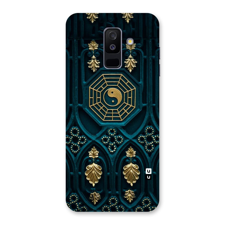 Peace Web Design Back Case for Galaxy A6 Plus