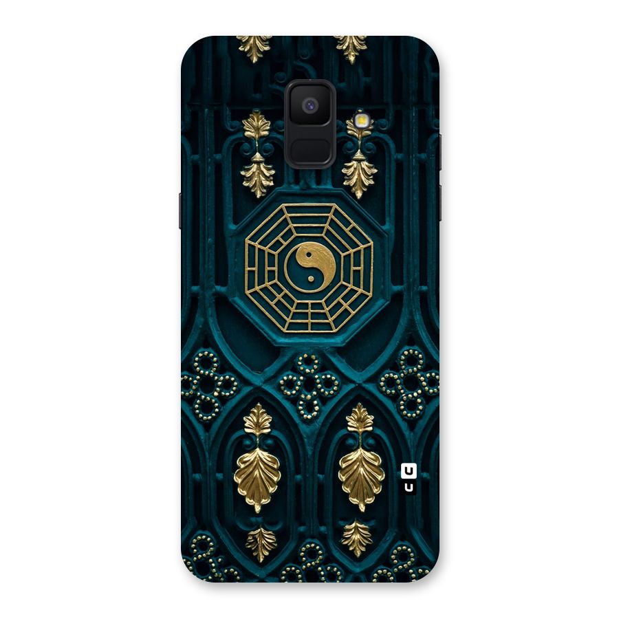Peace Web Design Back Case for Galaxy A6 (2018)