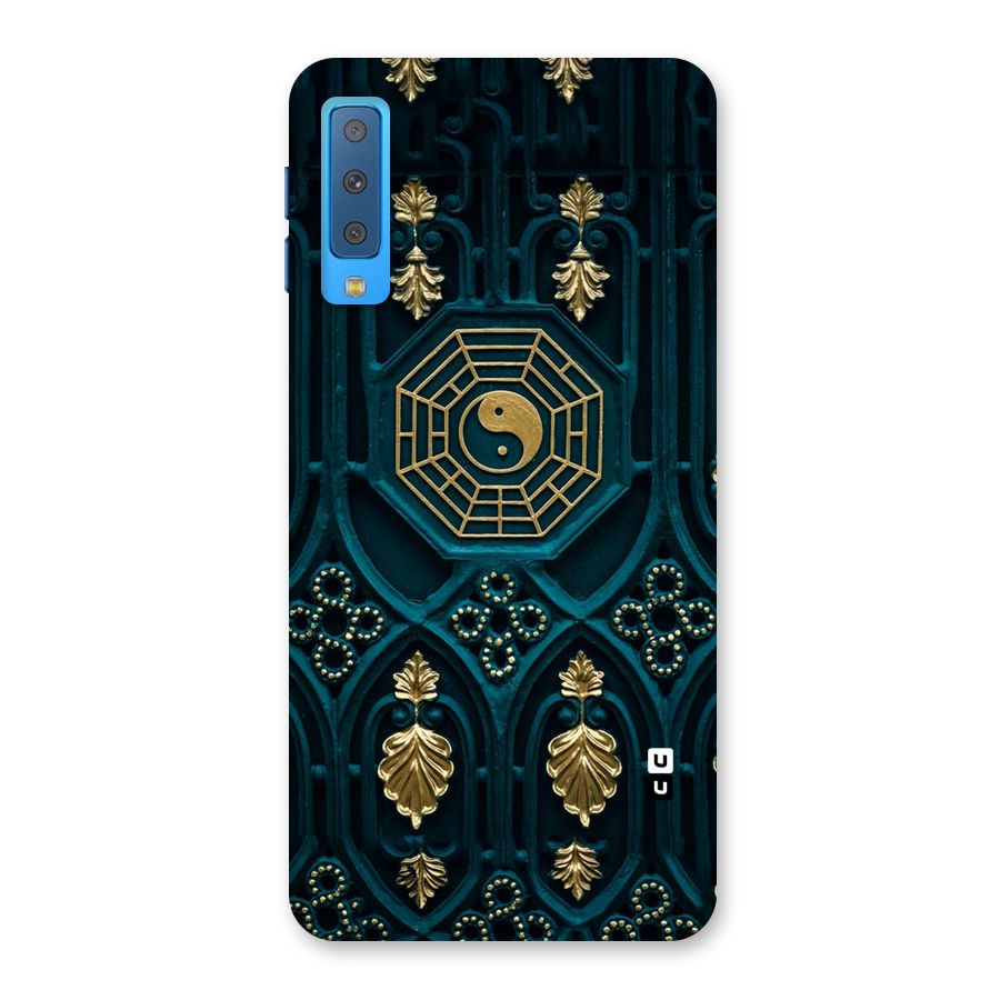 Peace Web Design Back Case for Galaxy A7 (2018)