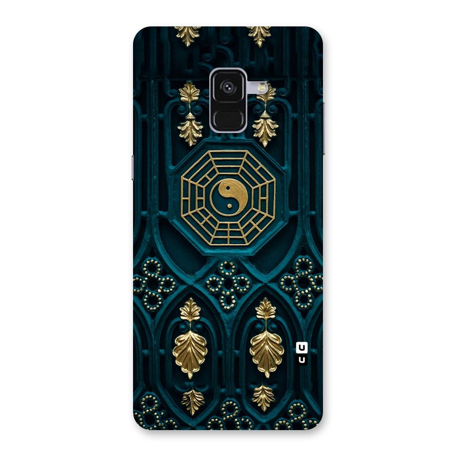 Peace Web Design Back Case for Galaxy A8 Plus