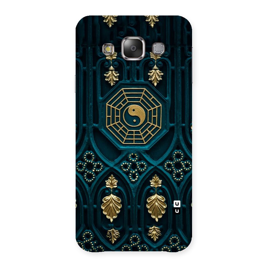 Peace Web Design Back Case for Galaxy E7