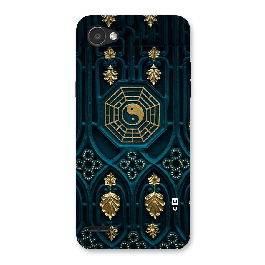 Peace Web Design Back Case for LG Q6