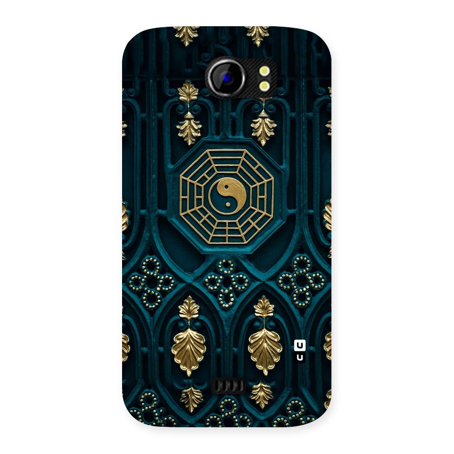 Peace Web Design Back Case for Micromax Canvas 2 A110