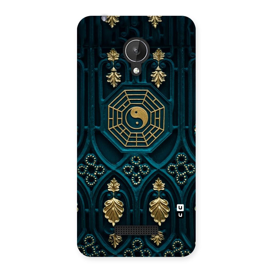 Peace Web Design Back Case for Micromax Canvas Spark Q380
